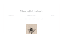 Desktop Screenshot of elizabethlimbach.com